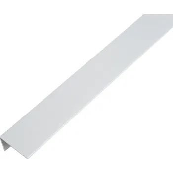 Stavební profil L profil, plast hliník. šedý 25x15x1/1m