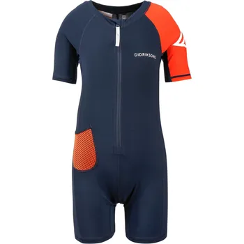 Chlapecké plavky Dětský plavecký UV overal Didriksons Reef Tmavě modrý 110