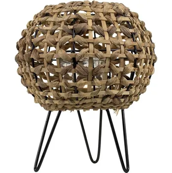 Svícen Svícen Doria pletený z listů na kovových nožkách 26cm - 26*23*26cm