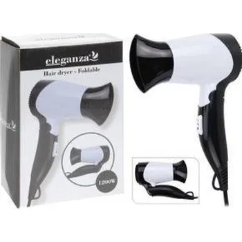 Fén ELEGANZA CESTOVNÍ SKLÁPĚCÍ FÉN 1200W