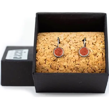 Náušnice Náušnice: Bästa Simple Hang red