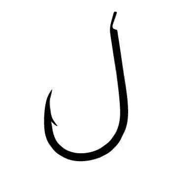 Rybářský háček Gamakatsu háčky LS-3310F New Label Hooks Black Balení: 25ks, Velikost háčku: 6