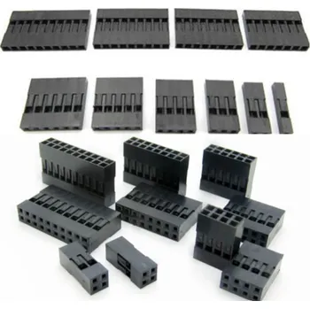 Příslušenství k 3D tiskárně Konektory DuPont krimpovací 2,54 mm - různé varianty 8 pinů (2 řady x 4 piny)
