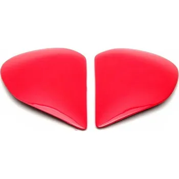 Helma na motorku Arai Bočnice ARAI Racing Red - pro integrální přilby Arai pro více modelů Červená