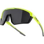 Brýle FORCE APEX fluo-černé, černá skla