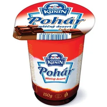 Mlékárna Kunín Mléčný dezert 150 g čokoláda