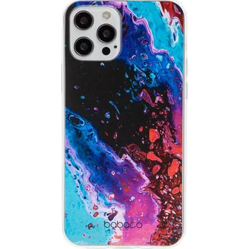 Pouzdro na mobilní telefon Kryt BABACO pro Apple iPhone 12 Pro Max - gumový - abstraktní vlnky; 0000070992
