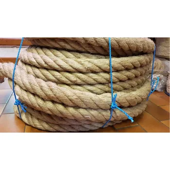 Železářství Jutové lano 36 mm (Přírodní lano - juta 36 mm)