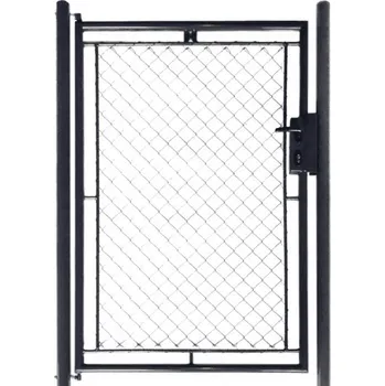 Zahradní branka 150 x 100 cm, výplet pletivo, FAB, antracit