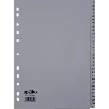 Rozdružovač A4 1-31, šedý, plastový, ROZ 1-31