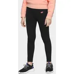 4F HJL21-JLEG001 DEEP BLACK Dětské legíny EU 128
