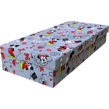 Postel Válenda Mickey červená lamelová molitanová