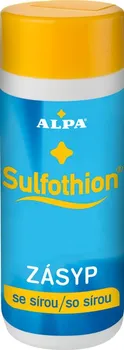 Kosmetika na nohy ALPA Sulfothion zásyp na nohy se sírou 100 g
