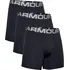 Boxerky Under Armour Charged Cotton 3IN 3-pack černé L