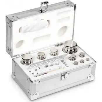 Sada zkušebního závaží Kern 1 mg - 1 kg, OIML E2, hliníkový kufr, s možností kalibrace