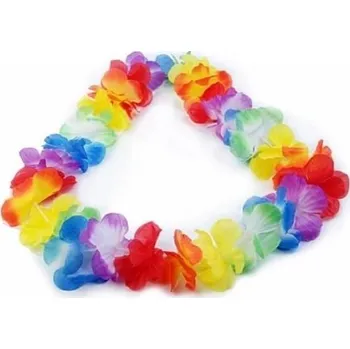 PartyDeco Havajský věnec barevný