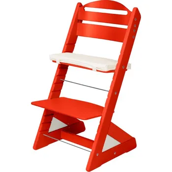 Jídelní židlička Jitro Rostoucí židle Plus červená