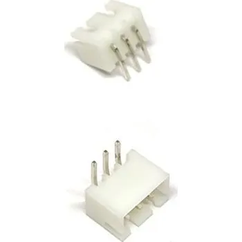 Vývojová deska JST XH 2,54 mm 3-Pin konektor na DPS - Pravý úhel