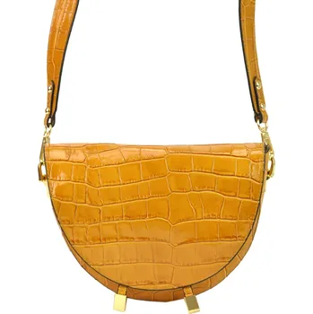 Kabelka Kožená crossbody kabelka Luka 19-16-01 COCO camel