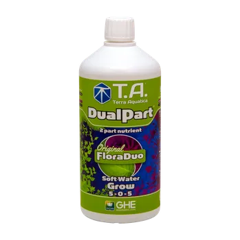 Hnojivo T.A. DualPart Grow Soft Water (FloraDuo) 500ml (DualPart je 2-složkový systém minerálních živin pro pěstování ve všech médiích.)