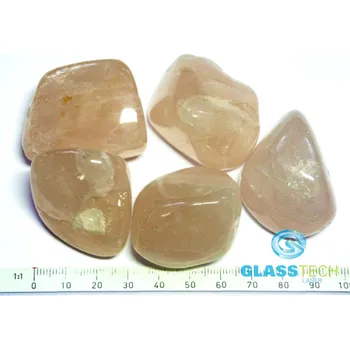 Růženín - velikost XL (Tromlovaný kamínek růženínu - velikost XL 3-4cm)