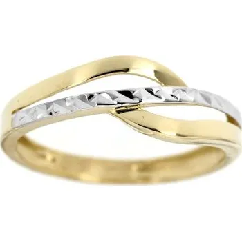 Prsten Zlatnictví U Kostela Dámský dvoubarevný zlatý prsten 3479 53 2674-19828609