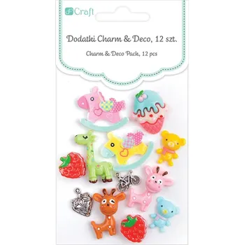kreativní sada DP Craft CHARM & DECO balíček 12 ks LITTLE ME