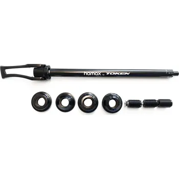 Hamax Outback Thru Axle 12 mm adaptér černý