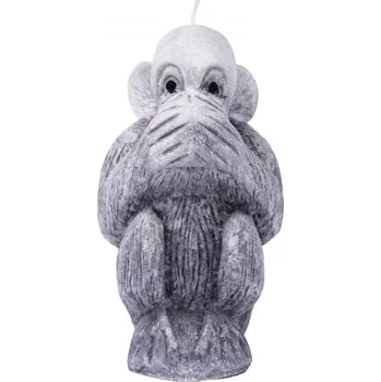 Svíčka Přírodní vonná svíčka palmová - AROMKA - Opice nemluvím Vůně: Pánský parfém