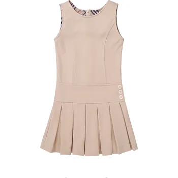 Dětská móda Šaty koktejlové dívčí béžové