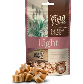 Pamlsek pro psa Sam's Field Natural Snack Light, 200 g, funkční masový polovlhký měkký pamlsek pro psy