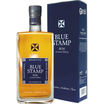 Blue Stamp Mauritius Authentic 42 %, 0,7 l dárkové balení