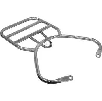 Elektrický skútr RACCEWAY® Zadní nosič k elektroskútru CENTURY, chromový