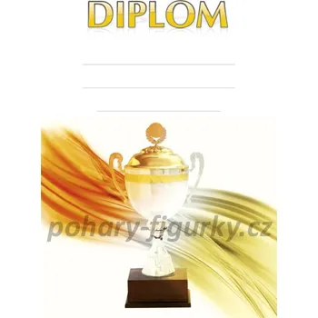 Diplom univerzální s pohárem 6689