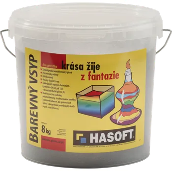Kamenný koberec Hasoft Barevný vsyp 8 kg