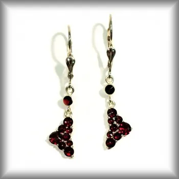 Náušnice bílé zlato