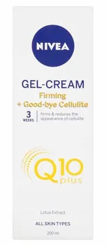 Celulitida a strie Nivea Body Zpevňující gel proti celulitidě Q10 200 ml