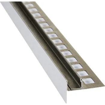 Profinox Spádová lišta pro vložení skla, 11mm 200cm vni.11mm pravá