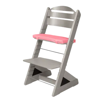 Dětsný nábytek Dětská rostoucí židle Jitro Plus šedá Barva volitelného klínu.: černá