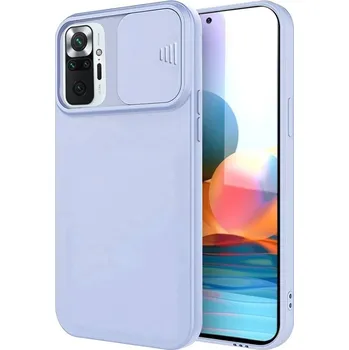 Kryt Xiaomi Redmi Note 9S / Redmi Note 9 Pro s krytem fotoaparátu - světle modrý