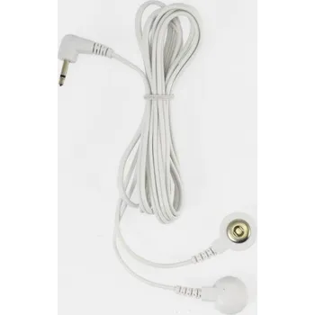 Slave4master E-Stim Cable 2.5 mm / 2x Snap, kabel pro připojení elektrod