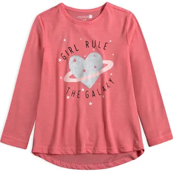 Dívčí tričko VENERE GALAXY růžové Velikost: 98