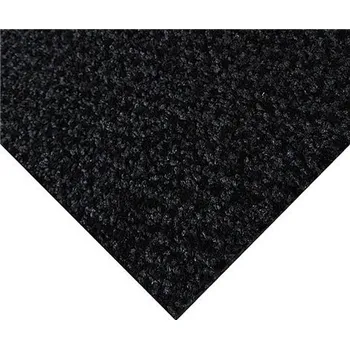 Rohožka Černá kobercová čistící zóna FLOMA Alanis - D 100cm, Š 100cm a V 0,75cm 77223402