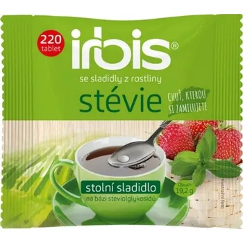 Sladidlo Irbis se sladidly ze stévie náhradní náplň 220 tbl.