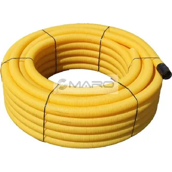 Kanalizační potrubí Midas Trubka drenážní PVC, děrovaná 50 mm (svitek 50 m), DREF05