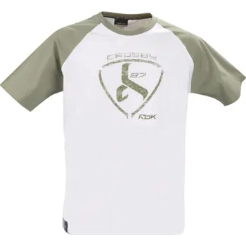 Pánské tričko Triko RBK Crosby Goal T-Shirt Barva: Bílá-khaki, Velikost: XL