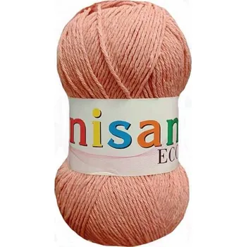 Příze Příze Nisan Eco 931 bledě růžová Lanoso