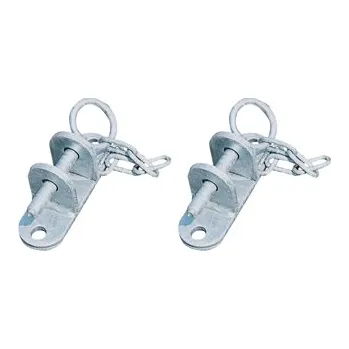 Nástěnný držák Cosnet pro krční fixace a boční stěny k našroubování 2 ks s řetězy a kolíky