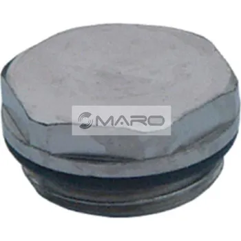 Radiátor Zátka k radiátoru zaslepovací 1/2" chrom, 74 DN 15