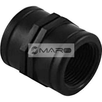 Instalatérský materiál Plast Project Nátrubek PP závitový FF 1", 7520.000E